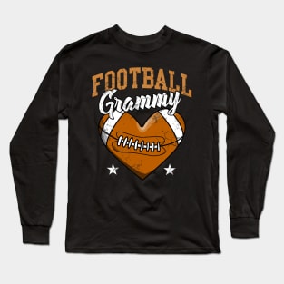 Football Grammy Grandma Grandmother Long Sleeve T-Shirt